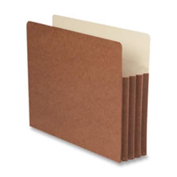 Smead Manufacturing Company SMD74380 File Pockets- 3-.50in. Exp- Legal- Red Rope SMD74380 - main
